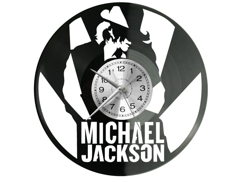 Michael Jackson Vinyl Zegar Ścienny Płyta Winylowa Nowoczesny Dekoracyjny Na Prezent Urodziny