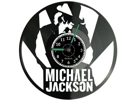 Michael Jackson Vinyl Zegar Ścienny Płyta Winylowa Nowoczesny Dekoracyjny Na Prezent Urodziny