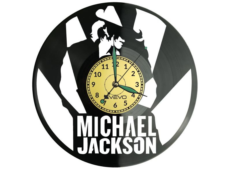 Michael Jackson Vinyl Zegar Ścienny Płyta Winylowa Nowoczesny Dekoracyjny Na Prezent Urodziny