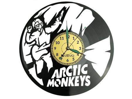 Arctic Monkeys Vinyl Zegar Ścienny Płyta Winylowa Nowoczesny Dekoracyjny Na Prezent Urodziny