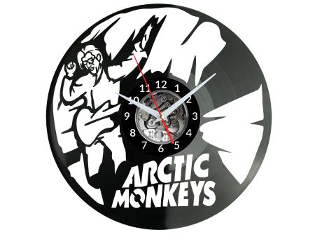 Arctic Monkeys Vinyl Zegar Ścienny Płyta Winylowa Nowoczesny Dekoracyjny Na Prezent Urodziny