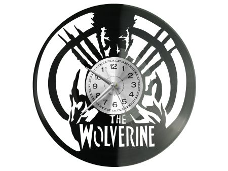 Wolverine Vinyl Zegar Ścienny Płyta Winylowa Nowoczesny Dekoracyjny Na Prezent Urodziny