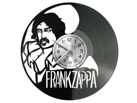 Frank Zappa Vinyl Zegar Ścienny Płyta Winylowa Nowoczesny Dekoracyjny Na Prezent Urodziny