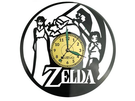 The Legend of Zelda Vinyl Zegar Ścienny Płyta Winylowa Nowoczesny Dekoracyjny Na Prezent Urodziny