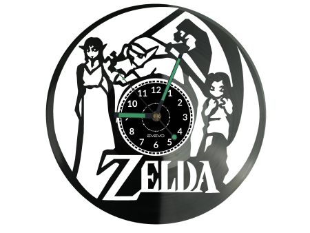 The Legend of Zelda Vinyl Zegar Ścienny Płyta Winylowa Nowoczesny Dekoracyjny Na Prezent Urodziny