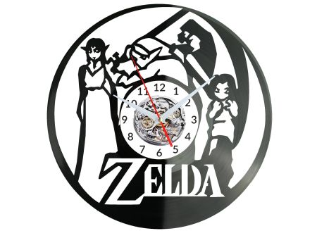 The Legend of Zelda Vinyl Zegar Ścienny Płyta Winylowa Nowoczesny Dekoracyjny Na Prezent Urodziny