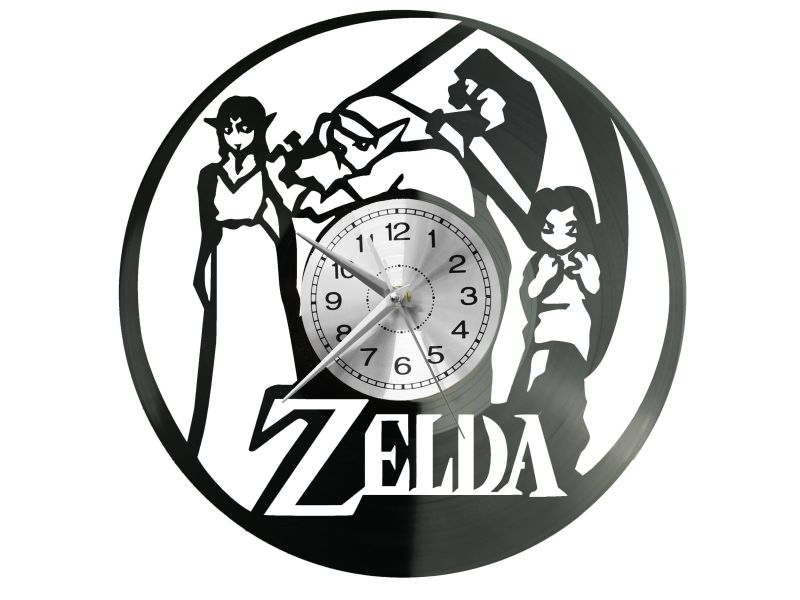 The Legend of Zelda Vinyl Zegar Ścienny Płyta Winylowa Nowoczesny Dekoracyjny Na Prezent Urodziny