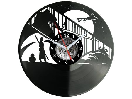 Star Wars Vinyl Zegar Ścienny Płyta Winylowa Nowoczesny Dekoracyjny Na Prezent Urodziny