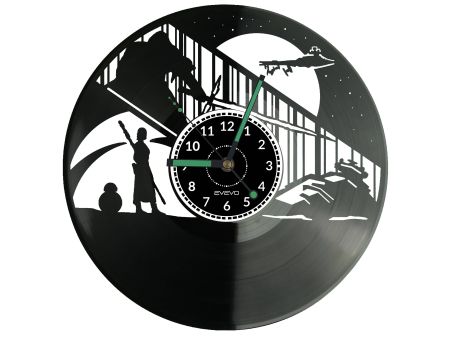 Star Wars Vinyl Zegar Ścienny Płyta Winylowa Nowoczesny Dekoracyjny Na Prezent Urodziny