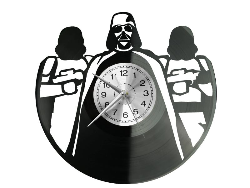 Star Wars Vinyl Zegar Ścienny Płyta Winylowa Nowoczesny Dekoracyjny Na Prezent Urodziny