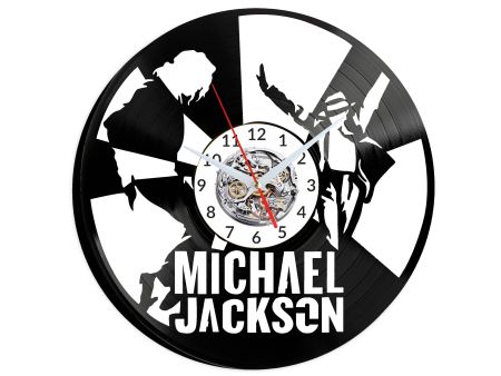 Michael Jackson Vinyl Zegar Ścienny Płyta Winylowa Nowoczesny Dekoracyjny Na Prezent Urodziny