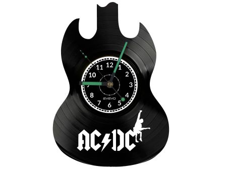 ACDC Vinyl Zegar Ścienny Płyta Winylowa Nowoczesny Dekoracyjny Na Prezent Urodziny