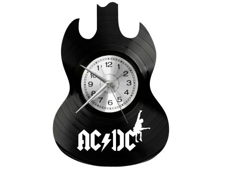 ACDC Vinyl Zegar Ścienny Płyta Winylowa Nowoczesny Dekoracyjny Na Prezent Urodziny