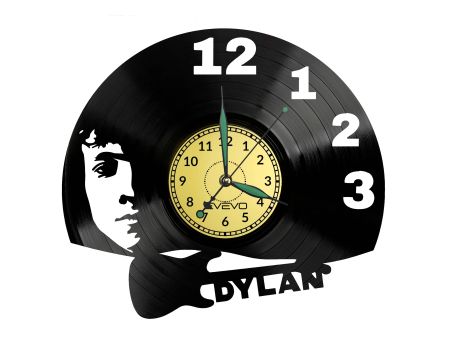 Bob Dylan Vinyl Zegar Ścienny Płyta Winylowa Nowoczesny Dekoracyjny Na Prezent Urodziny