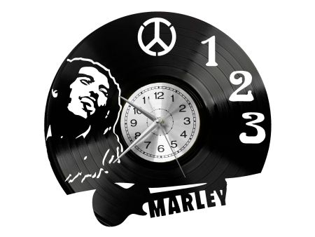 Bob Marley Vinyl Zegar Ścienny Płyta Winylowa Nowoczesny Dekoracyjny Na Prezent Urodziny