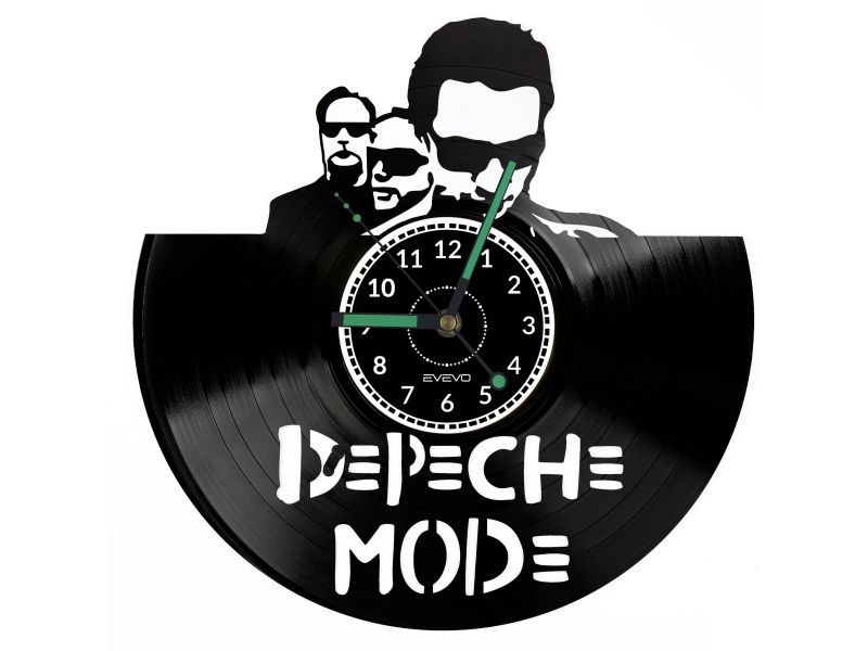 Depeche Mode  Vinyl Zegar Ścienny Płyta Winylowa Nowoczesny Dekoracyjny Na Prezent Urodziny