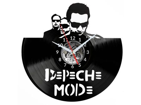 Depeche Mode  Vinyl Zegar Ścienny Płyta Winylowa Nowoczesny Dekoracyjny Na Prezent Urodziny