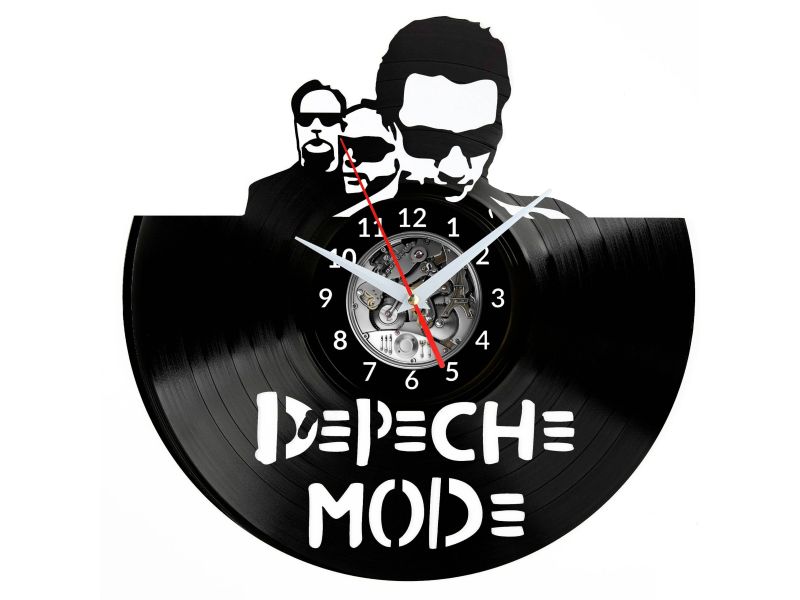 Depeche Mode  Vinyl Zegar Ścienny Płyta Winylowa Nowoczesny Dekoracyjny Na Prezent Urodziny