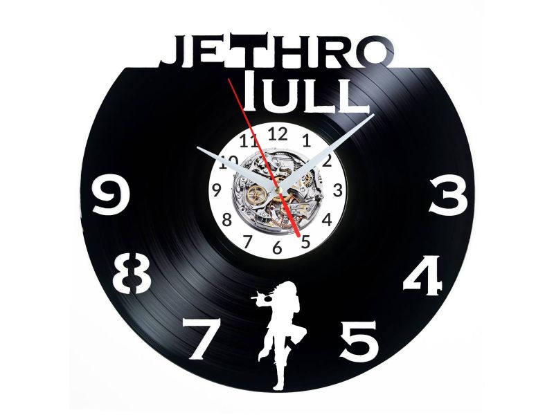 Jethro Tull Vinyl Zegar Ścienny Płyta Winylowa Nowoczesny Dekoracyjny Na Prezent Urodziny