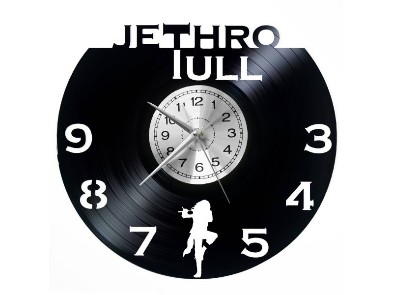 Jethro Tull Vinyl Zegar Ścienny Płyta Winylowa Nowoczesny Dekoracyjny Na Prezent Urodziny