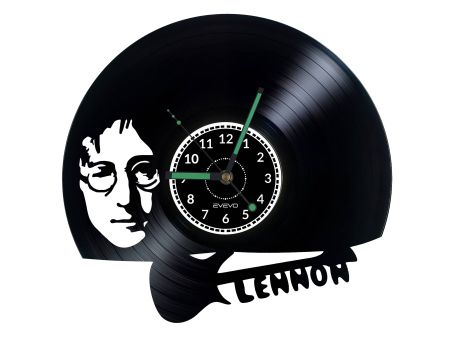 John Lennon Vinyl Zegar Ścienny Płyta Winylowa Nowoczesny Dekoracyjny Na Prezent Urodziny