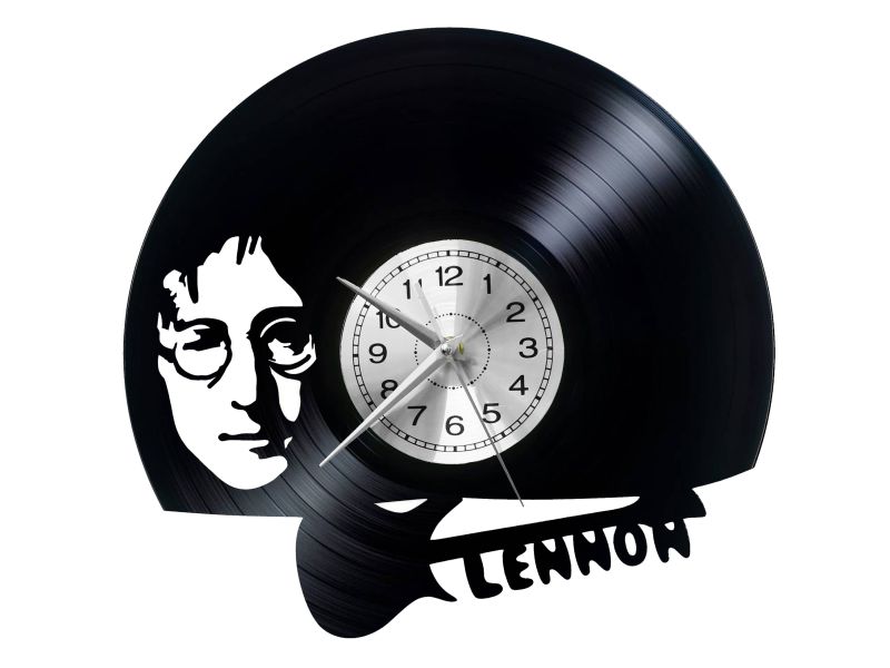 John Lennon Vinyl Zegar Ścienny Płyta Winylowa Nowoczesny Dekoracyjny Na Prezent Urodziny