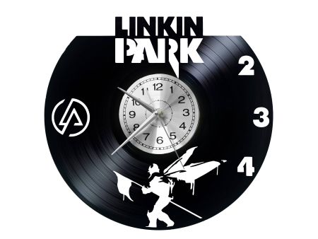 Linkin Park Vinyl Zegar Ścienny Płyta Winylowa Nowoczesny Dekoracyjny Na Prezent Urodziny