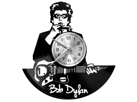 Bob Dylan Vinyl Zegar Ścienny Płyta Winylowa Nowoczesny Dekoracyjny Na Prezent Urodziny