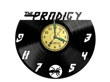 The Prodigy Vinyl Zegar Ścienny Płyta Winylowa Nowoczesny Dekoracyjny Na Prezent Urodziny