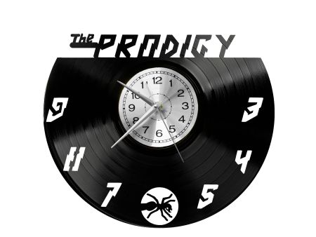 The Prodigy Vinyl Zegar Ścienny Płyta Winylowa Nowoczesny Dekoracyjny Na Prezent Urodziny