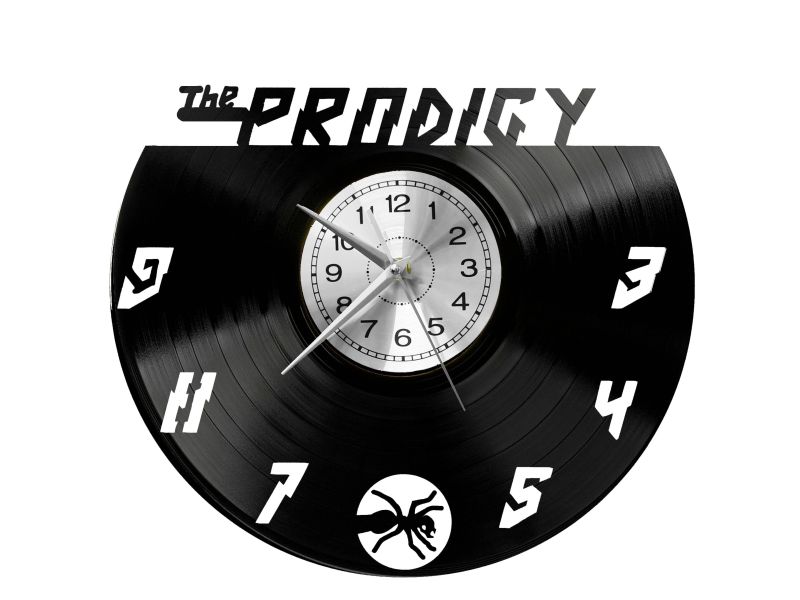 The Prodigy Vinyl Zegar Ścienny Płyta Winylowa Nowoczesny Dekoracyjny Na Prezent Urodziny