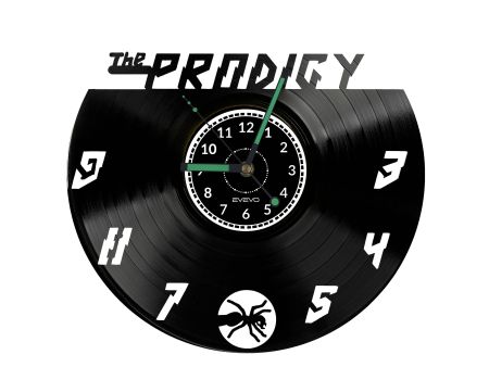 The Prodigy Vinyl Zegar Ścienny Płyta Winylowa Nowoczesny Dekoracyjny Na Prezent Urodziny