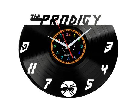 The Prodigy Vinyl Zegar Ścienny Płyta Winylowa Nowoczesny Dekoracyjny Na Prezent Urodziny