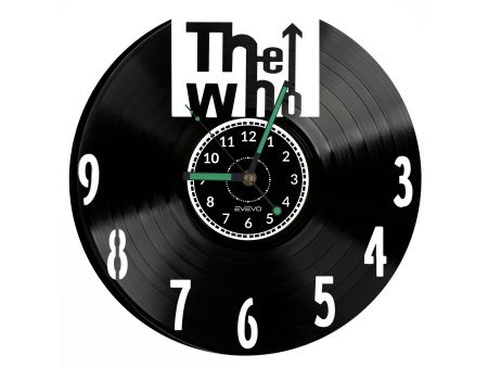 The Who Vinyl Zegar Ścienny Płyta Winylowa Nowoczesny Dekoracyjny Na Prezent Urodziny