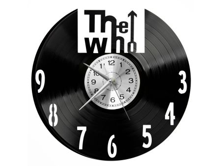 The Who Vinyl Zegar Ścienny Płyta Winylowa Nowoczesny Dekoracyjny Na Prezent Urodziny