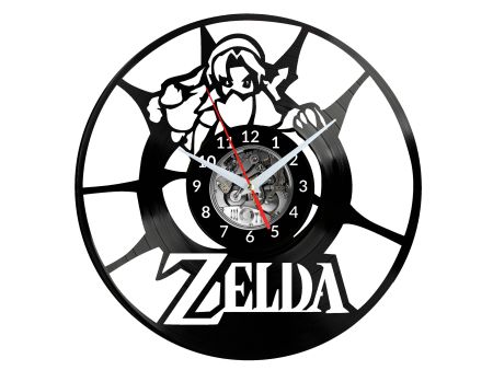 Zelda Vinyl Zegar Ścienny Płyta Winylowa Nowoczesny Dekoracyjny Na Prezent Urodziny