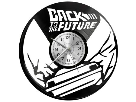 Back to the Future Vinyl Zegar Ścienny Płyta Winylowa Nowoczesny Dekoracyjny Na Prezent Urodziny