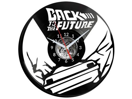 Back to the Future Vinyl Zegar Ścienny Płyta Winylowa Nowoczesny Dekoracyjny Na Prezent Urodziny