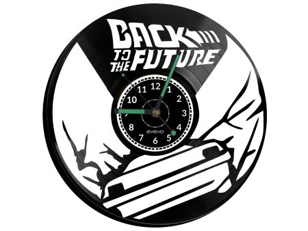 Back to the Future Vinyl Zegar Ścienny Płyta Winylowa Nowoczesny Dekoracyjny Na Prezent Urodziny