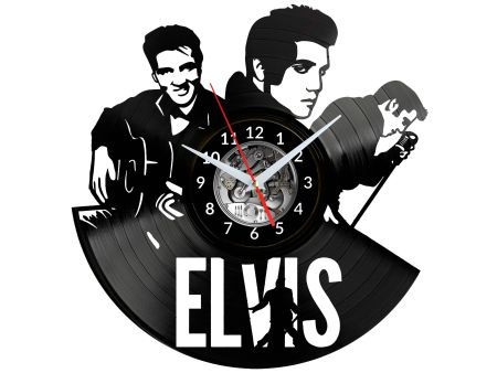 Elvis Presley Vinyl Zegar Ścienny Płyta Winylowa Nowoczesny Dekoracyjny Na Prezent Urodziny