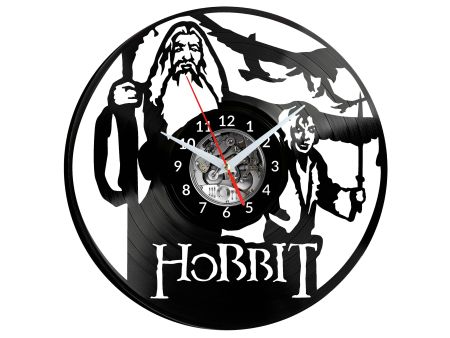 Hobbit Vinyl Zegar Ścienny Płyta Winylowa Nowoczesny Dekoracyjny Na Prezent Urodziny