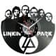 Linkin Park Vinyl Zegar Ścienny Płyta Winylowa Nowoczesny Dekoracyjny Na Prezent Urodziny