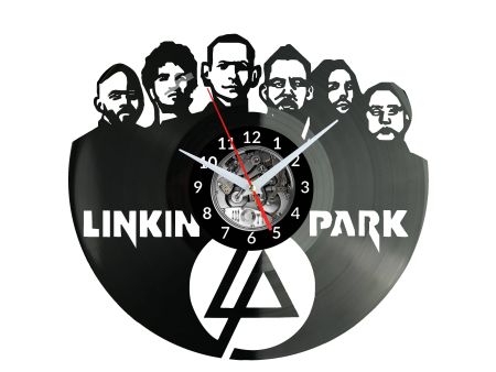 Linkin Park Vinyl Zegar Ścienny Płyta Winylowa Nowoczesny Dekoracyjny Na Prezent Urodziny