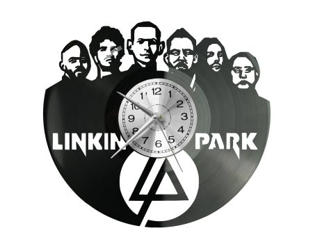 Linkin Park Vinyl Zegar Ścienny Płyta Winylowa Nowoczesny Dekoracyjny Na Prezent Urodziny