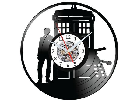 Doctor Who Vinyl Zegar Ścienny Płyta Winylowa Nowoczesny Dekoracyjny Na Prezent Urodziny