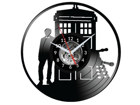 Doctor Who Vinyl Zegar Ścienny Płyta Winylowa Nowoczesny Dekoracyjny Na Prezent Urodziny