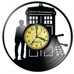 Doctor Who Vinyl Zegar Ścienny Płyta Winylowa Nowoczesny Dekoracyjny Na Prezent Urodziny