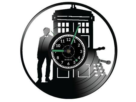 Doctor Who Vinyl Zegar Ścienny Płyta Winylowa Nowoczesny Dekoracyjny Na Prezent Urodziny