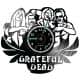 Grateful Dead  Vinyl Zegar Ścienny Płyta Winylowa Nowoczesny Dekoracyjny Na Prezent Urodziny
