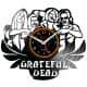 Grateful Dead  Vinyl Zegar Ścienny Płyta Winylowa Nowoczesny Dekoracyjny Na Prezent Urodziny